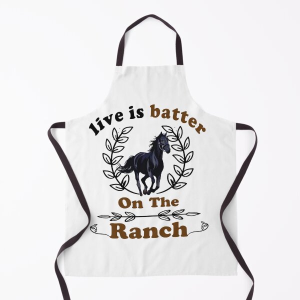 Item preview, Life Is Better on the Ranch, gift Horse Lovers designed and sold by VAN-DESIGN.