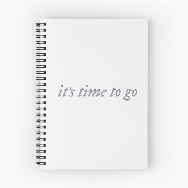 Item preview, it's time to go title designed and sold by crownyart.