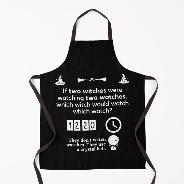 Item preview, If two witches were watching - tongue twister designed and sold by Jasmin's Fashion World.