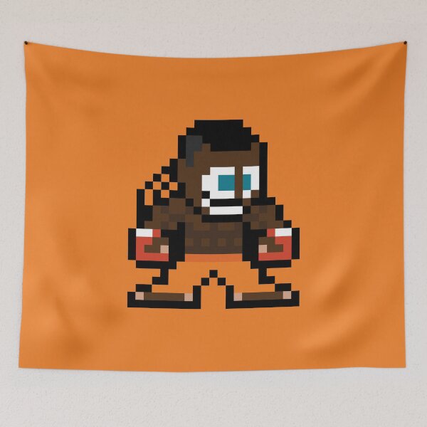 Item preview, Deejay (Street Fighter) 8-bit Retro Pixel Art designed and sold by The Armorsmith.