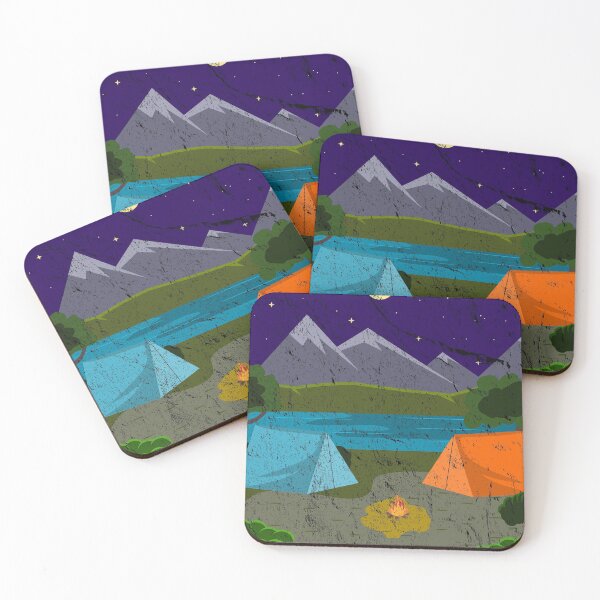 Item preview, Camping Under the Stars - Vintage Edition designed and sold by TKsTees.