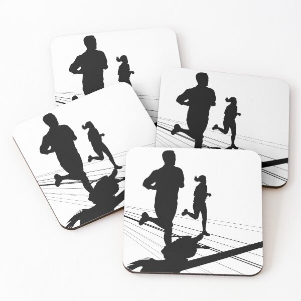 Item preview, man and woman running designed and sold by MAGU-PHOTOGRAPH.