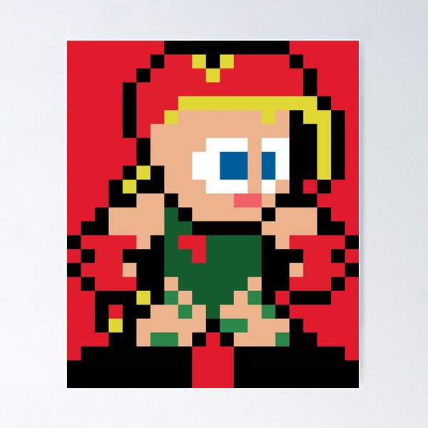 Street Fighter Perler SF2 Street Fighter 2 Pixel Art 8 Bit 