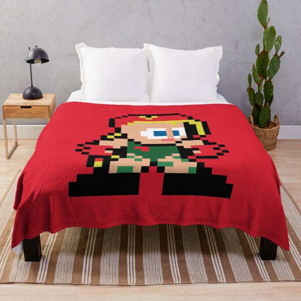 Item preview, Cammy (Street Fighter) 8-bit Retro Pixel Art designed and sold by The Armorsmith.