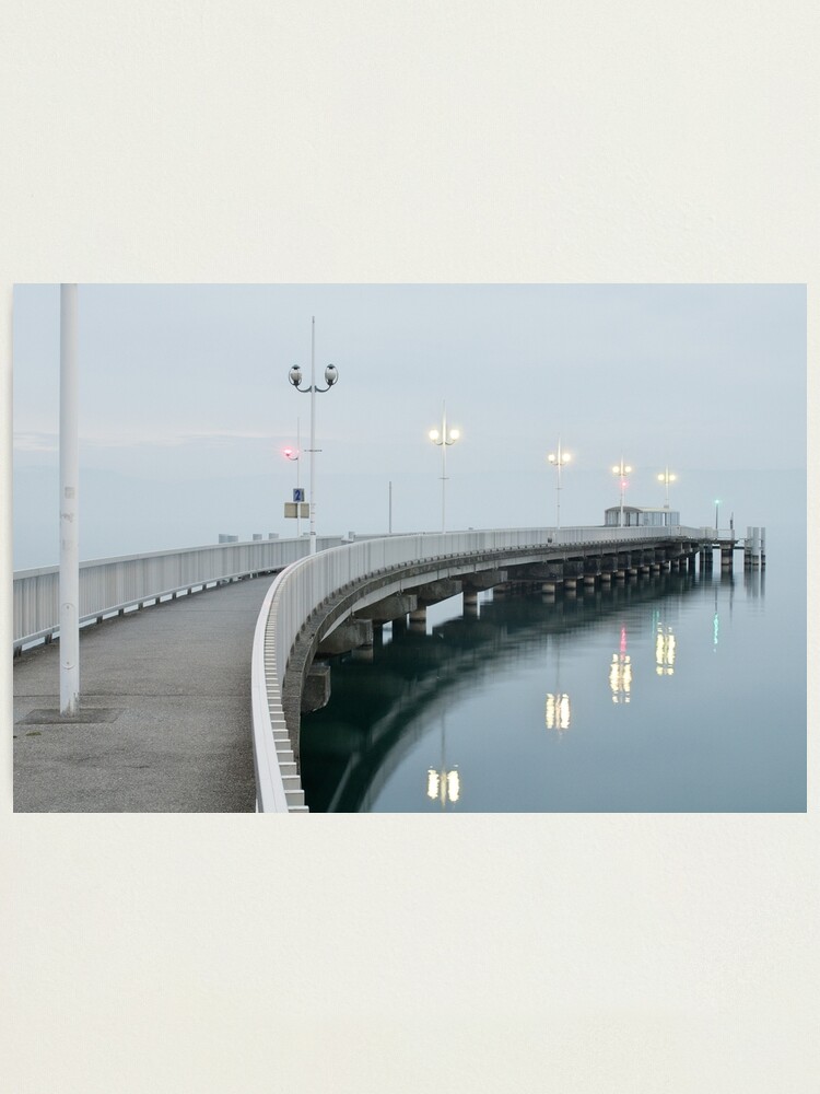 Alternate view of The long deck Photographic Print
