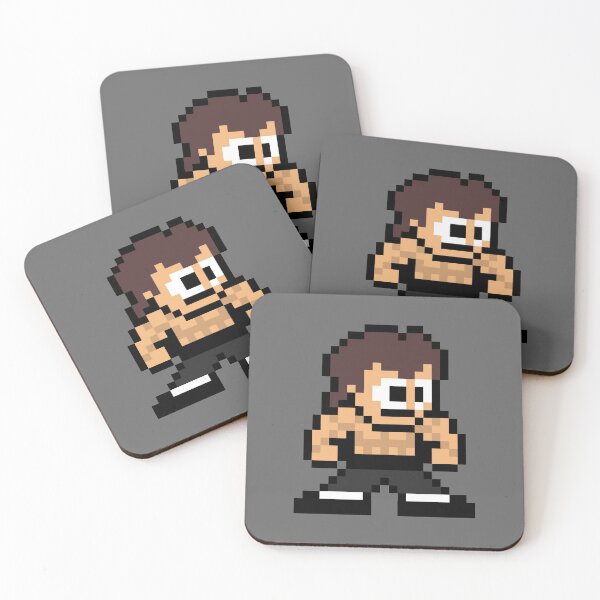Item preview, Fei Long (Street Fighter) 8-bit Retro Pixel Art designed and sold by The Armorsmith.