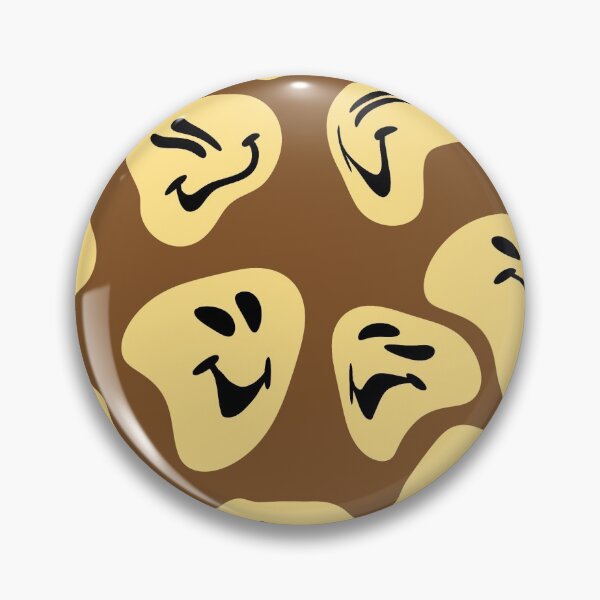 Item preview, distorted smiley face designed and sold by tieduptongues :).