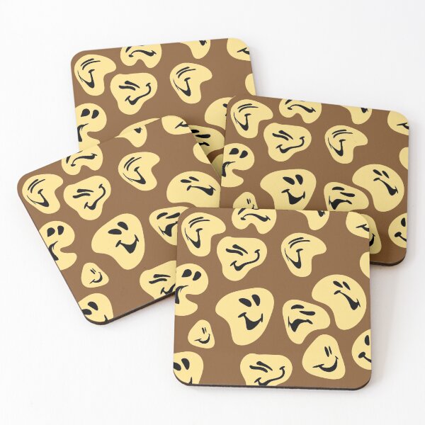 Item preview, distorted smiley face designed and sold by tieduptongues :).