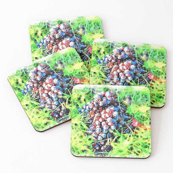 Item preview, Hortus Conclusus: bunch of black grapes in the grass designed and sold by Giuseppe Cocco.