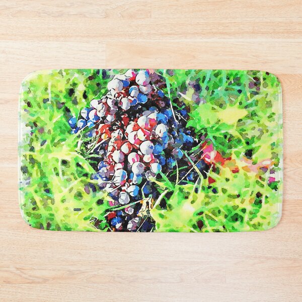 Item preview, Hortus Conclusus: bunch of black grapes in the grass designed and sold by Giuseppe Cocco.