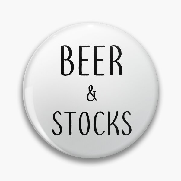 Item preview, Beer And Stocks Simple Design designed and sold by placesandfaces.