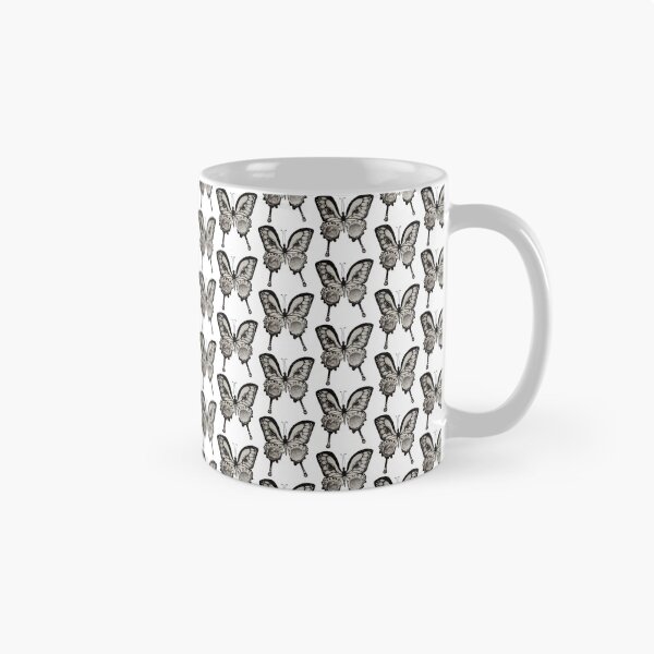 Item preview, Black & White Sun & Moon Butterfly designed and sold by artbyalex22.