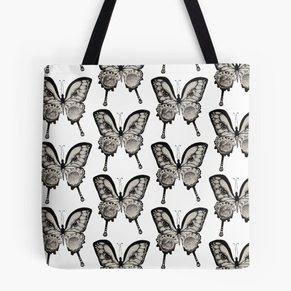 Item preview, Black & White Sun & Moon Butterfly designed and sold by artbyalex22.