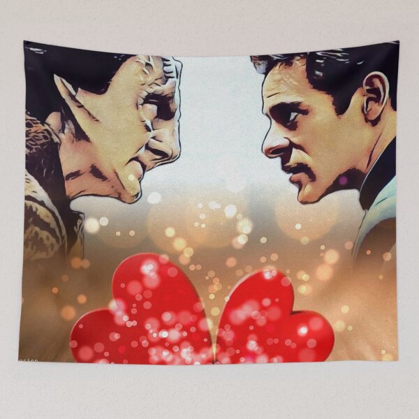 Item preview, Garashir Valentine with Murder Lizard Spy and Dr. McDreamyPants with Hearts designed and sold by orionlodubyal.