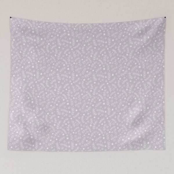 Item preview, Mice are Nice Light Gray Floral designed and sold by creativinchi.