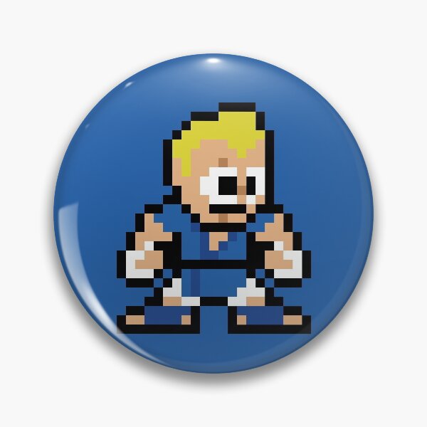 Item preview, Abel (Street Fighter) 8-bit Retro Pixel Art designed and sold by The Armorsmith.