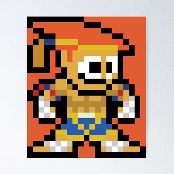 Zangief SF2 Street Fighter 2 SF6 6 VI 8-bit Retro Pixel Art