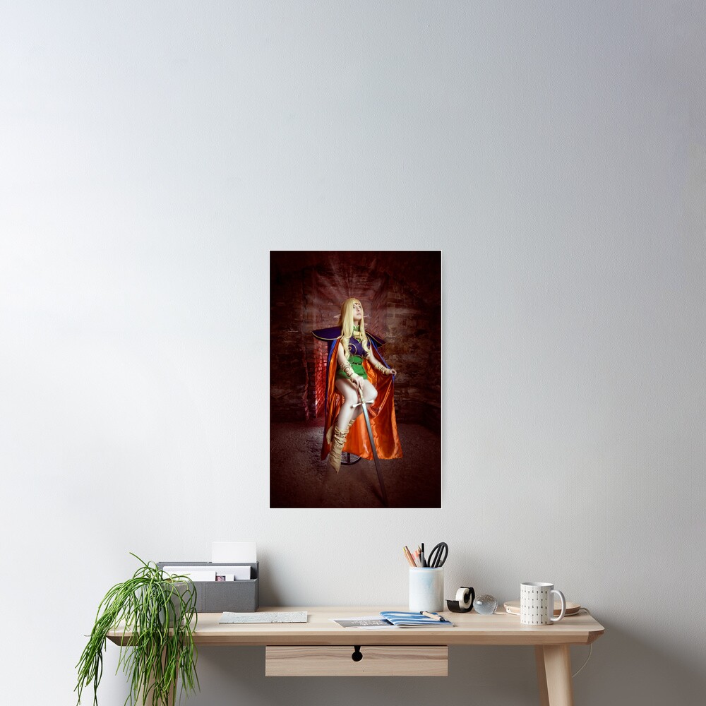 Poster « Record de guerre de Lodoss, Cosplay Deedlit»