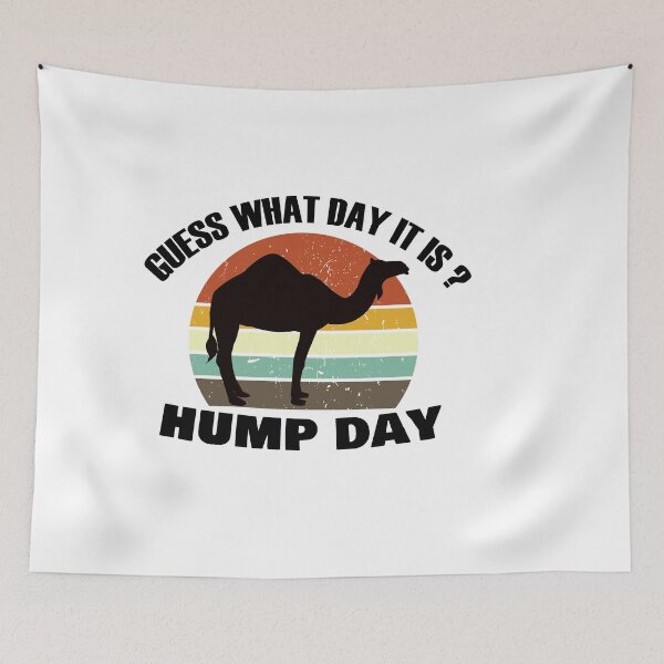 Item preview, What Day Is It Camel Retro Funny Hump Day  designed and sold by 0umStore.
