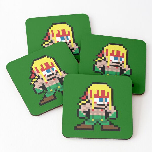 Item preview, Alex (Street Fighter) 8-bit Retro Pixel Art designed and sold by The Armorsmith.