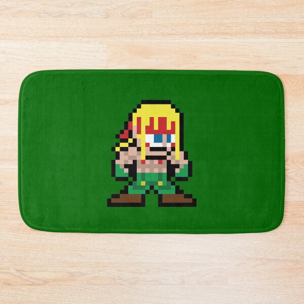 Item preview, Alex (Street Fighter) 8-bit Retro Pixel Art designed and sold by The Armorsmith.