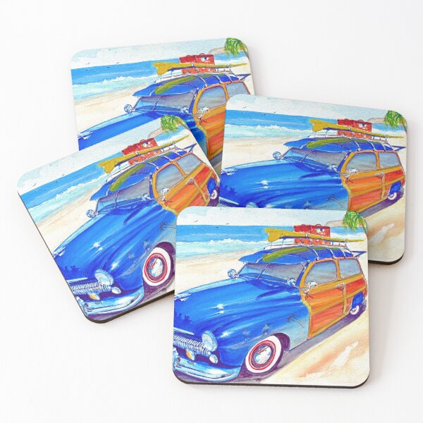 Item preview, Reflections in a 51 Mercury Woodie designed and sold by Rob Beilby.