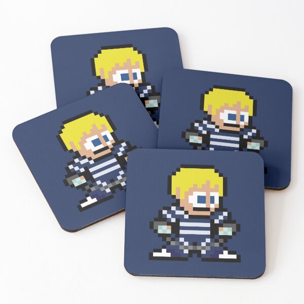 Item preview, Cody (Street Fighter) 8-bit Retro Pixel Art designed and sold by The Armorsmith.