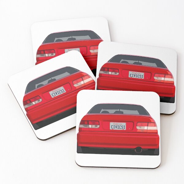 Item preview, Civic Si Melano Red Rear designed and sold by jaminak.