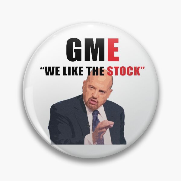 Item preview, Gamestop We Like the Stock GME Jim Cramer designed and sold by Aetha.