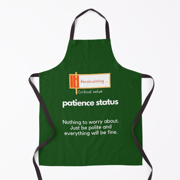 Item preview, Patience status - Recalculating designed and sold by Jasmin's Fashion World.