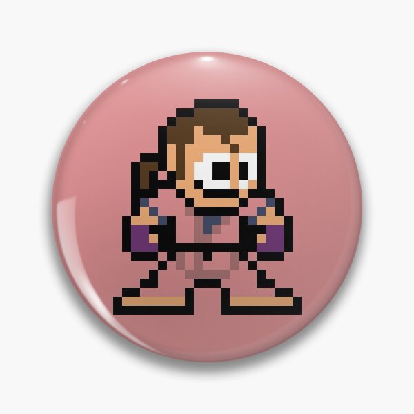 Item preview, Dan (Street Fighter) 8-bit Retro Pixel Art designed and sold by The Armorsmith.