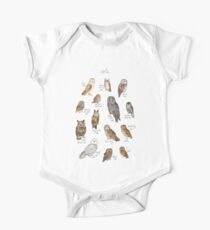 Owls One Piece - Short Sleeve