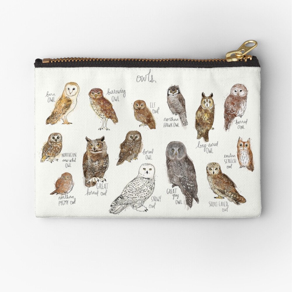 Owls Zipper Pouch