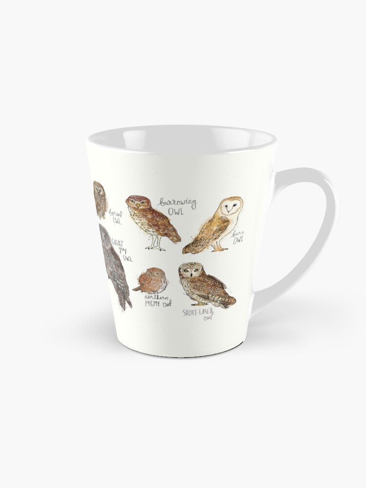 Thumbnail 1 of 4, Coffee Mug, Owls designed and sold by AmyHamilton.