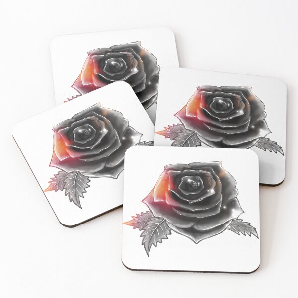 Item preview, black rose designed and sold by flyingcatart.