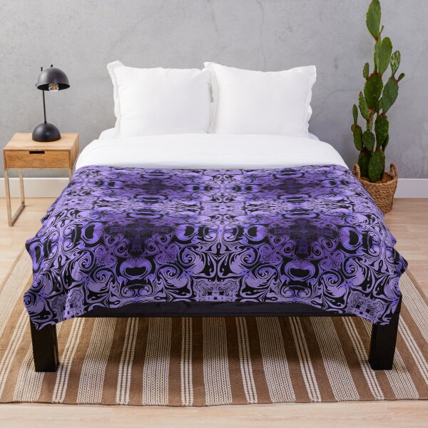 Item preview, Purple swirl pattern designed and sold by CoraDoodles.