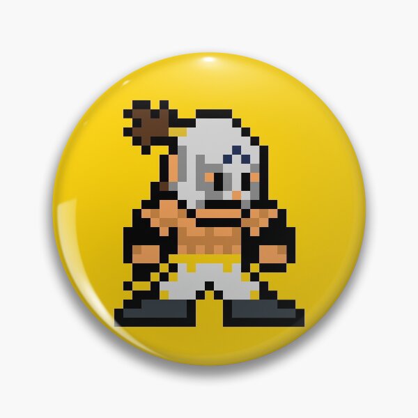 Item preview, El Fuerte (Street Fighter) 8-bit Retro Pixel Art designed and sold by The Armorsmith.