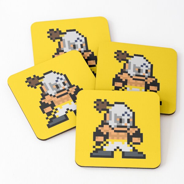 Item preview, El Fuerte (Street Fighter) 8-bit Retro Pixel Art designed and sold by The Armorsmith.