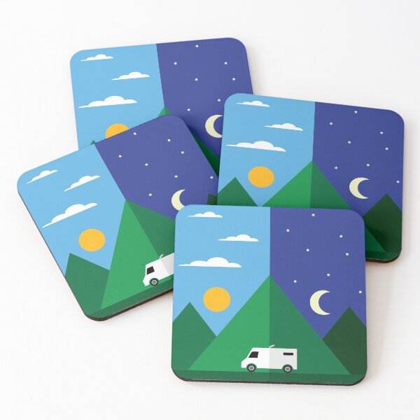 Item preview, Vanlife - Day/Night designed and sold by RedHangarDesign.