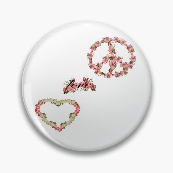 Item preview, flowers heart, peace, love shape designed and sold by pineappledizajn.