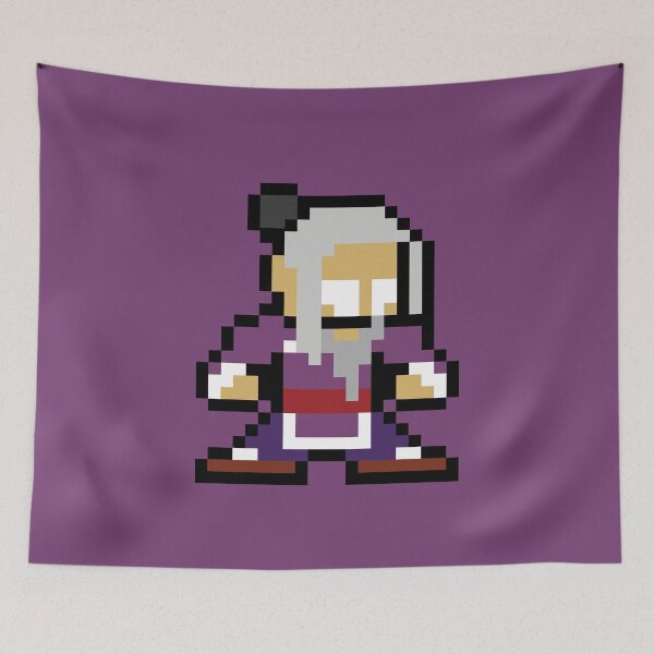 Item preview, Gen (Street Fighter) 8-bit Retro Pixel Art designed and sold by The Armorsmith.