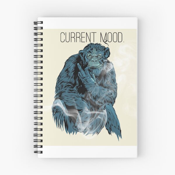 Item preview, My Current Mood! Pissed Off Ape T-Shirt and more designed and sold by BoutThe90s.
