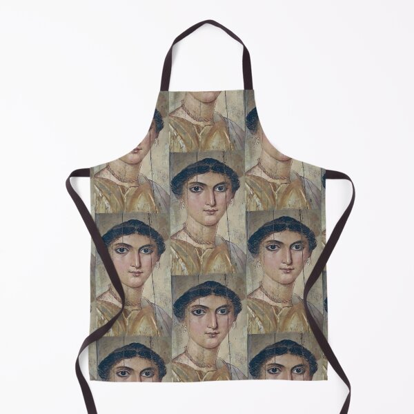 Item preview, Fayum mummy portrait ancient Egypt woman designed and sold by The-Roman-Lady.