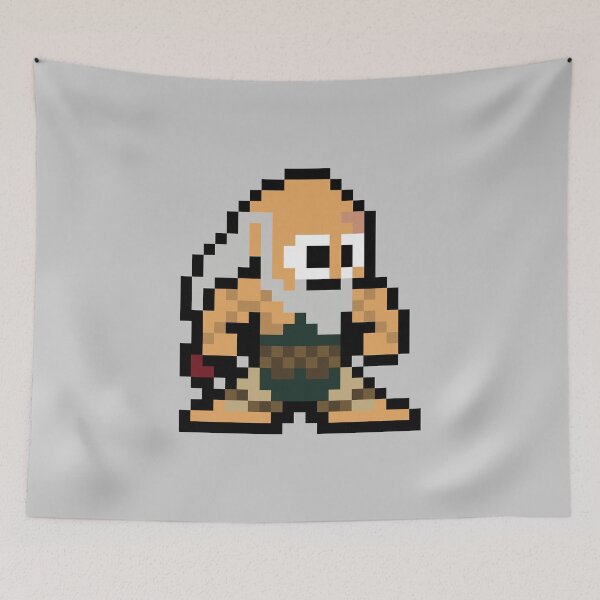 Item preview, Gouken (Street Fighter) 8-bit Retro Pixel Art designed and sold by The Armorsmith.