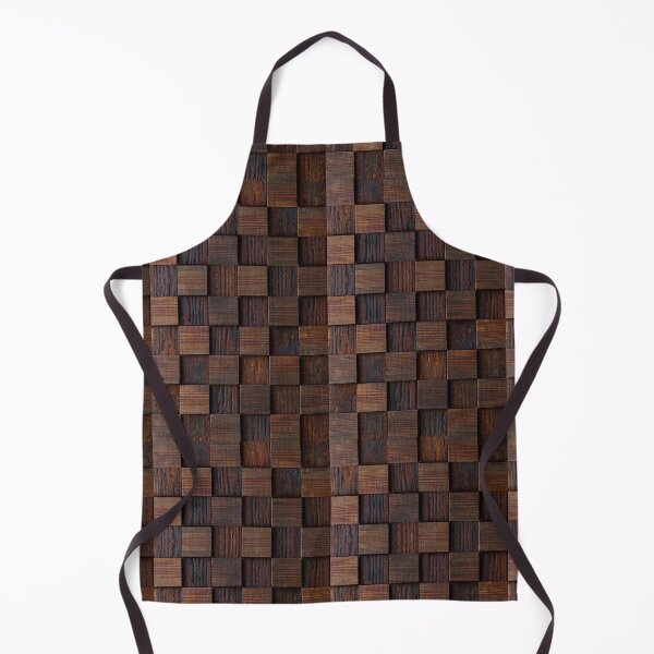 Item preview, Brown Wood Squares Natural Design designed and sold by Opal Print.