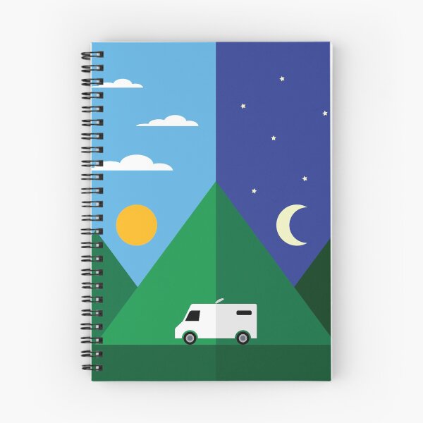 Item preview, Vanlife - Day/Night designed and sold by RedHangarDesign.