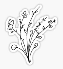 wildflowers Sticker