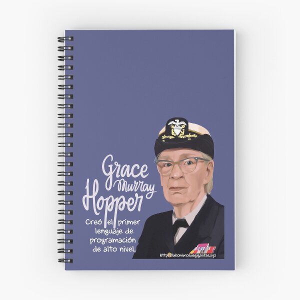 Item preview, Grace hopper designed and sold by A Hombros de Gigantas.