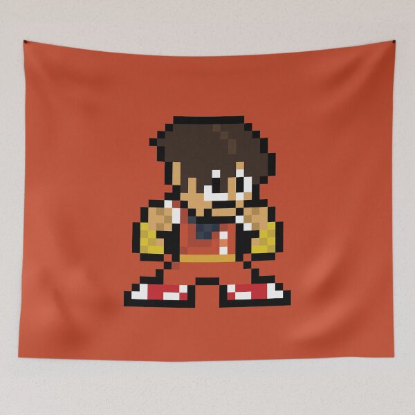 Item preview, Guy (Street Fighter) 8-bit Retro Pixel Art designed and sold by The Armorsmith.
