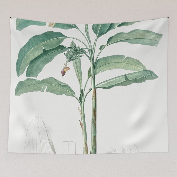 Item preview, Vintage Banana Palm Poster designed and sold by redoARTstore.